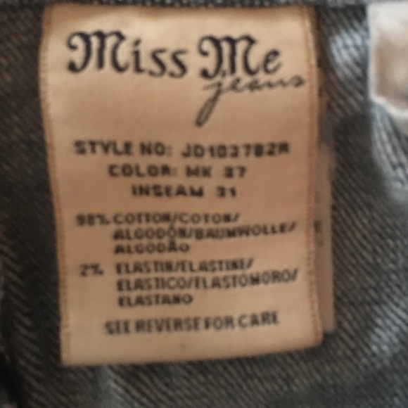 Miss Me Jeans - Boot - Size - 30 - Picture 13 of 15